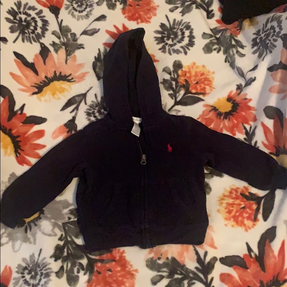 Boy Ralph Lauren zip up hoodie